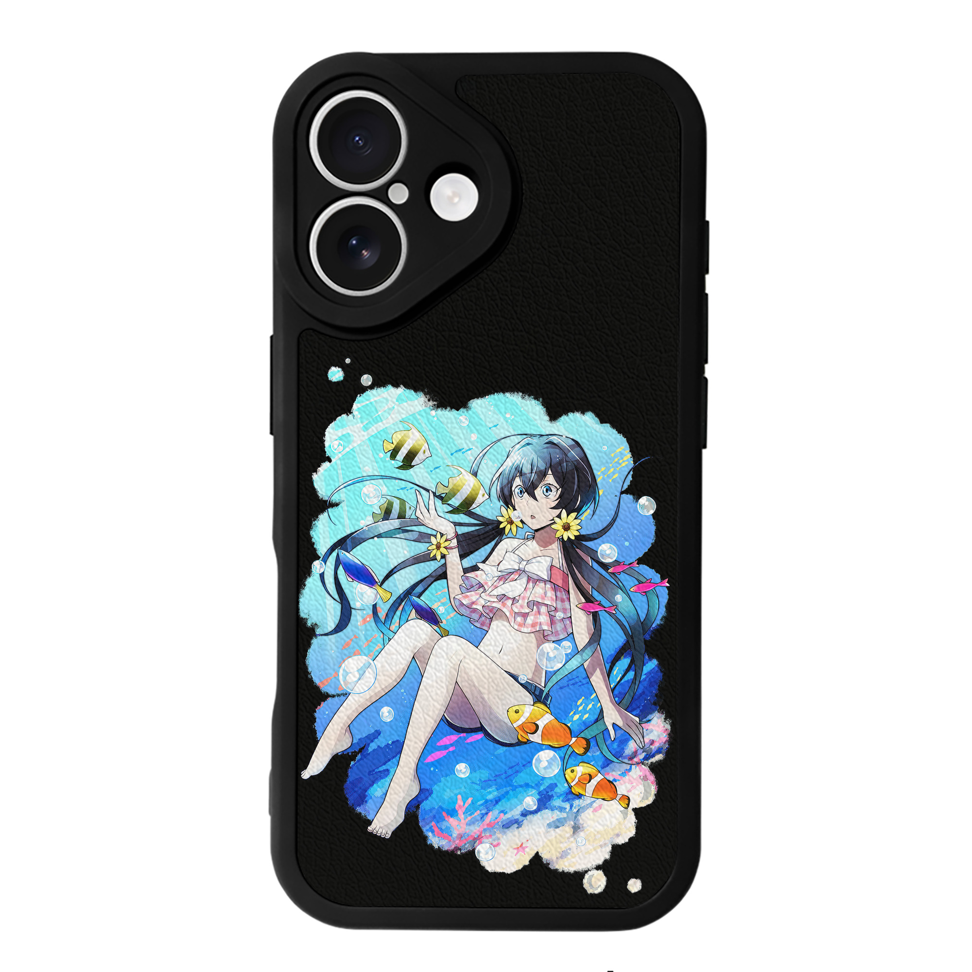 （画像用） 文豪ストレイドッグス Bungo Stray Dogs 【iPhone 16シリーズ対応】シリコンスマホケース（レザー調） 材質：シリコン